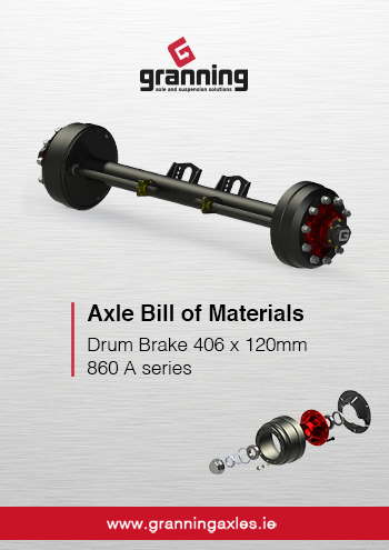 406 x 120mm – 860 A series Bill of Materials